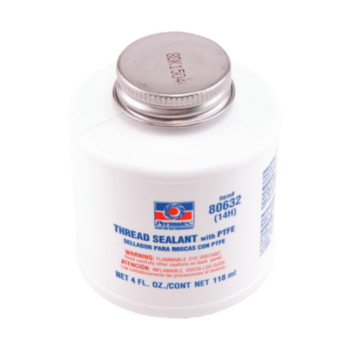 Sealant, Thread, 0.25 pint, White, Alcoholic, Smooth Paste