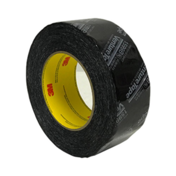 Duct Tape, Film, 109.7 m LG, 1.889 in WD, 3 mil THK, Black