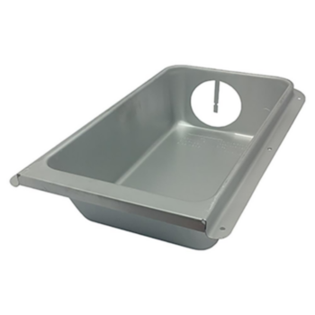 Duct Box, Upward Dryer, 2 in x 6 in Stud Wall, 9.5 in WD
