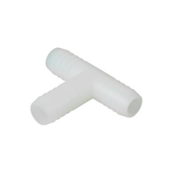Hose Tee, 0.625 in, Barb, Nylon