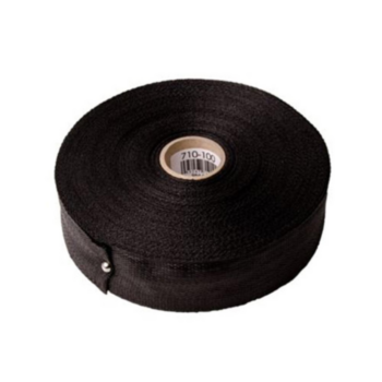 Duct Strap, Woven Hanging, 1.75 in WD, 100 ft LG, Black