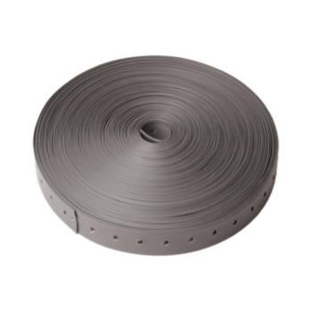 3/4 in. wide x 100 ft. plastic hanger strap flexible / non-conductive. 0.05" thick load tested to 120 lbs