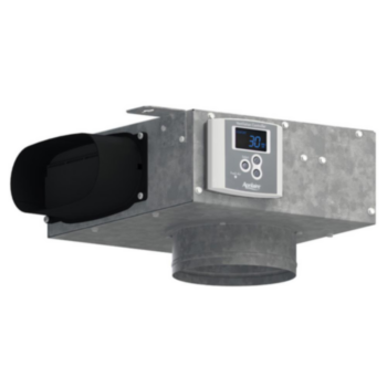 Ventilator, Fresh Air, 210 cfm, 115 V, 1 PH, 2.8 W, Meets UL