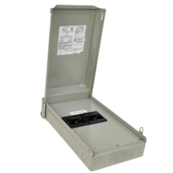 Disconnect Switch, Heat Pump, 120/240 VAC, 100 A, 1 Poles