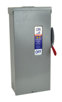 Disconnect Switch, Communication, 240 V, 100 A, 3 Poles