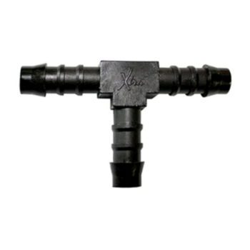 Connector, Equal T, 0.25 in, Hose