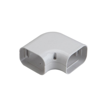 SD 3.75" 90 Flat Ell Wh 100
