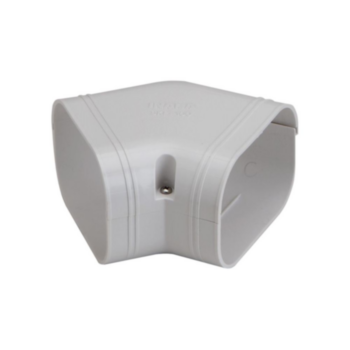 SD 3.75" 45 Flat Ell Wh 100