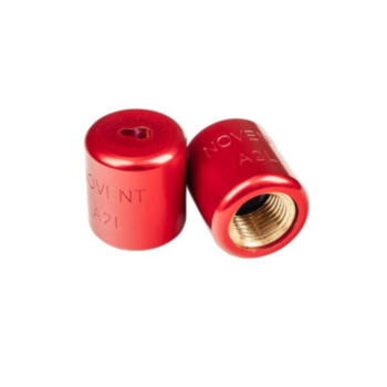Novent Red A2L Cap 1/4" 50/Pk