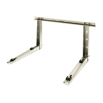 Duct Bracket, Wall, 33.5 in WD, 18 in LG, 26 in HT, SS