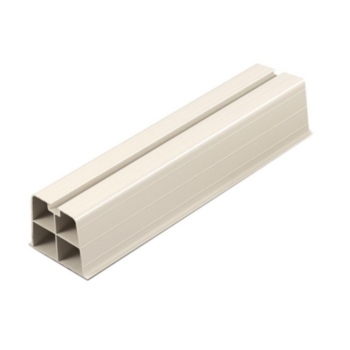 Riser, 4 in WD, 14 in LG, 3.75 in HT, Polymer, Ivory