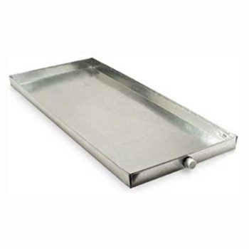 Drain Pan, Welded, 18 in WD, 44 in LG, 22 gauge THK