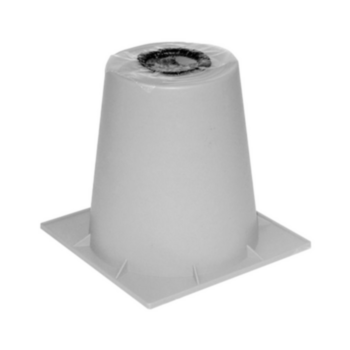 Riser, Sturdy, Heavy-Duty, Heat Pump, 6 in LG, 2000 lb