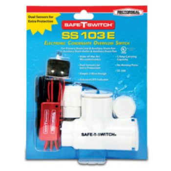 Switch, Dual Sensor Overflow Shut-Off, 24 VAC, 5 A, 60 Hz