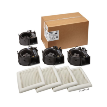 Pack, Exhaust Ventilation Fan Finish, Meets UL