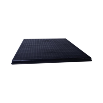 Pad, Equipment, Plastic, Black, 32 in WD, 3 in THK, 32 in LG