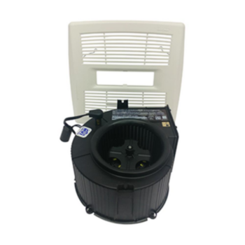 Exhaust Fan, Bathroom Light Finish Pack, 80 cfm, 4 in