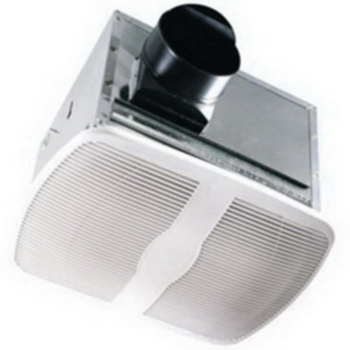 Exhaust Fan, Bathroom, 80 cfm, 975 rpm, Ceiling, 4 in