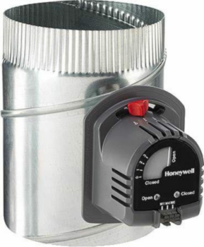 Zoning Damper, Automatic, Single Blade, 24 VAC, 6 A, 60 Hz