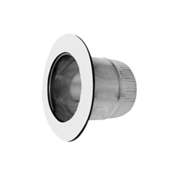 Duct Collar, Take-Off, 8 in Dia, 28 gauge THK, Silver