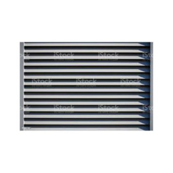 Louver, Exterior, 25.563 in WD, 31.063 in HT, Clear