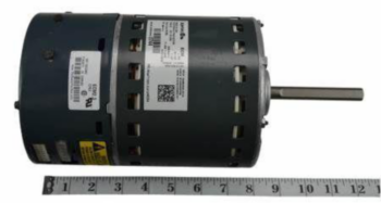 Blower Motor, 1 Hp, 240 V, 1 Ph
