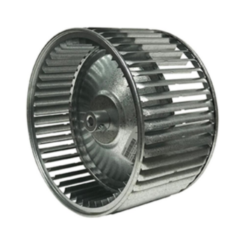 Blower Wheel, 10 in Dia, 6 in WD, SS, Clockwise