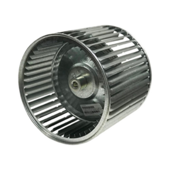 Blower Wheel, 9 in Dia, 8 in WD, SS, Clockwise