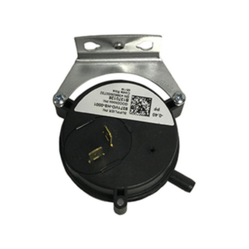 Pressure Switch, Air, -0.4 in wc, 24 V, Plastic