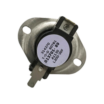 Limit Switch, Auto, Primary, 170 to 200 degF