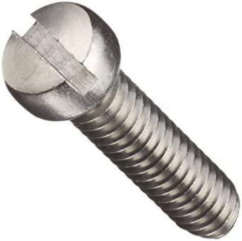 Machine Screw, 0.25 in-20, 0.75 in OAL