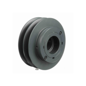 Belt Sheave, Variable, 1.125 in x 4.75 in, 2 Grooves