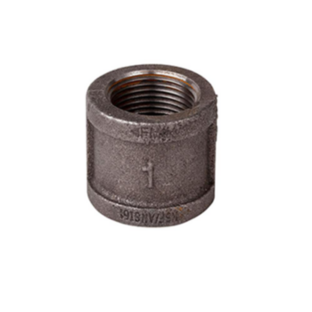 Coupling, 1 in x 1 in, Steel