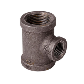 Tee, 1 in x 1 in x 1/2 in, Steel