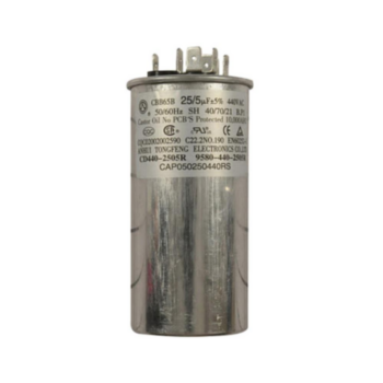 Capacitor, Dual Run, 5/25 MFD