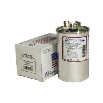 Capacitor, Dual Run, 7.5/50 MFD