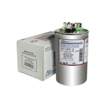 Capacitor, Dual Run, 7.5/55 MFD