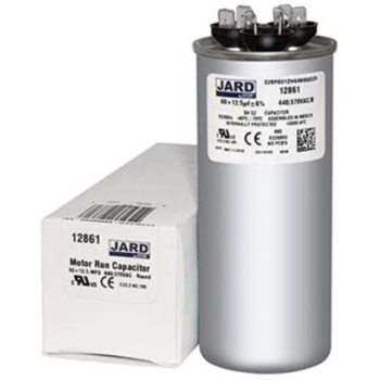 Capacitor, Dual Run, 12.5/60 MFD