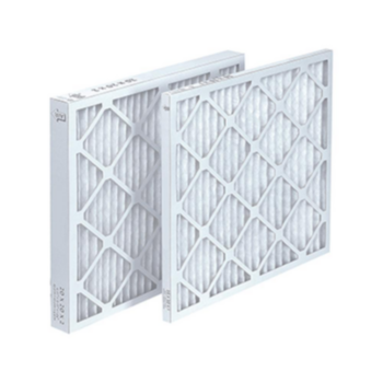 Air Filter, Pleat, 12 in WD, 24 in LG, 4 in HT, MERV 8