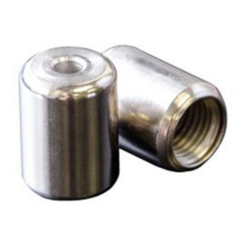 Locking Cap, Male Flare Refrigerant, 1/4 in, Silver