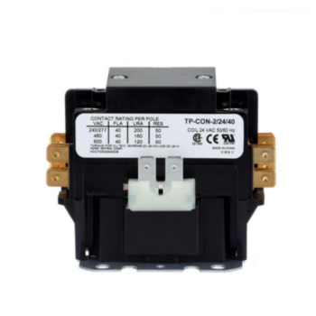 Contact, 24 VAC, 0.25 in QC'S, Lug, 60 A, 3 Poles