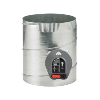 Zoning Damper, Bypass, 24 VAC, 0.32 A, 10 in Dia, 26 gauge