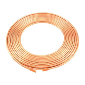 Tubing, 1-1/8 in Dia, Copper