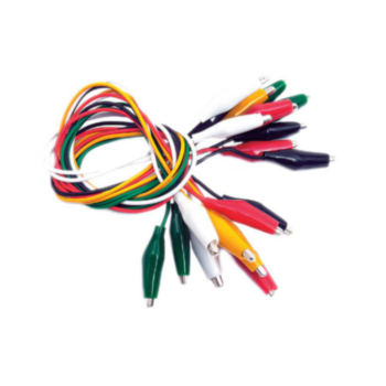 Test Lead, Multi-Colored, White, Red, Black, Yellow, Green