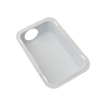 Duct Box, Dryer Vent, 12.45 in WD, 5.5 in HT, 19.5 in LG