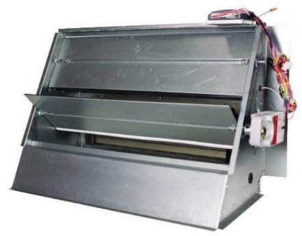 Duct Economizer, Fully Modulating Downflow, 24 V