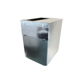 Duct Plenum, Dual Filter, Return Air, 25 in WD, 20 in HT
