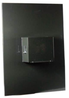Duct Damper, Horizontal Manual Outside Air, 6 in LG