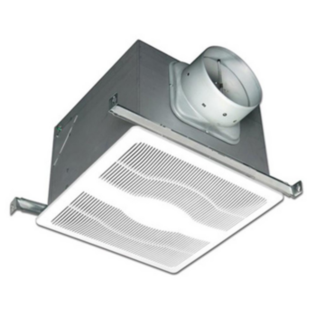 Exhaust Fan, Eco, Ultra Quiet, Single Speed, 130 cfm, 6 in