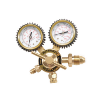 Pressure Regulator, Heavy Duty, Nitrogen, 450 psi, Brass